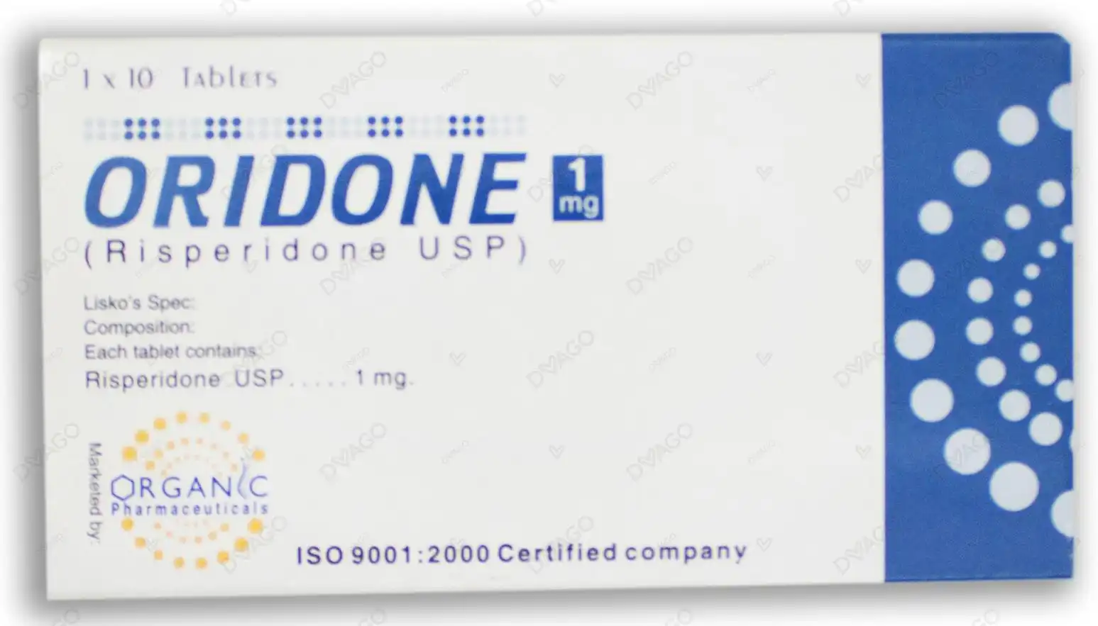 Oridone 1mg Tablets 1mg